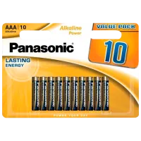 Батарейка Panasonic Alkaline Power LR03REB Lithium AAA 1.5 В/ 10 шт.