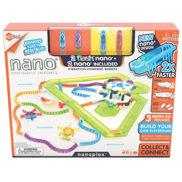 Робот Hexbug Nano Flash Nano Nanoplex Set - Int 433-7123 8+/ Разноцветный photo 1