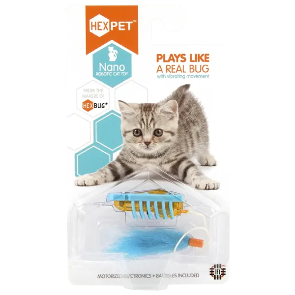 Игрушка Hexbug Nano Flash Nano Cat Toy 480-3030 8+/ Разноцветный photo 1