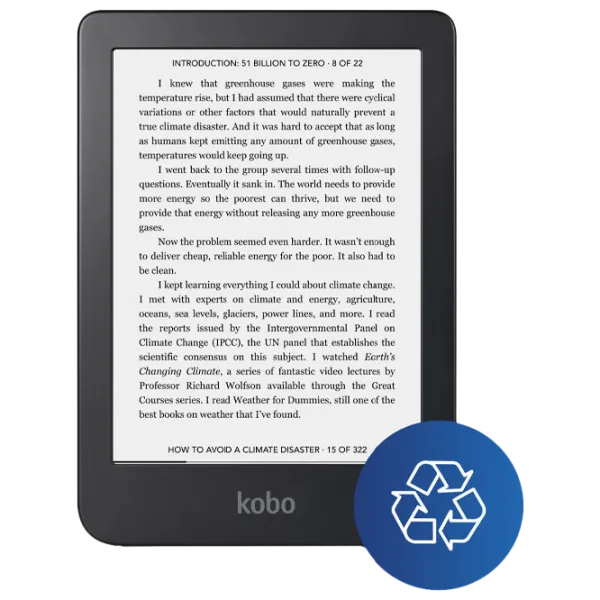 Carte electronică Kobo Clara 2E 6"/ E-Ink/ 16 GB/ Black photo 1