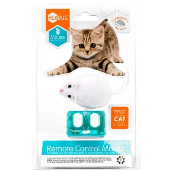 Игрушка Hexbug Smart toy Mouse - IR 480-4466 Серый photo 1