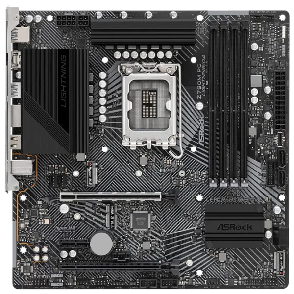 Материнская плата ASRock Z790M PG LIGHTNING/ D4 Intel Z790M photo 1