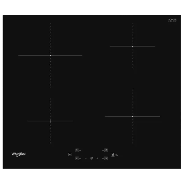 Plită încorporabilă cu inducție Whirlpool WS Q2760 BF Black photo 1