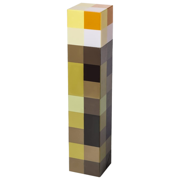 Настольная лампа фан Minecraft Light Up Torch Желтый photo 1