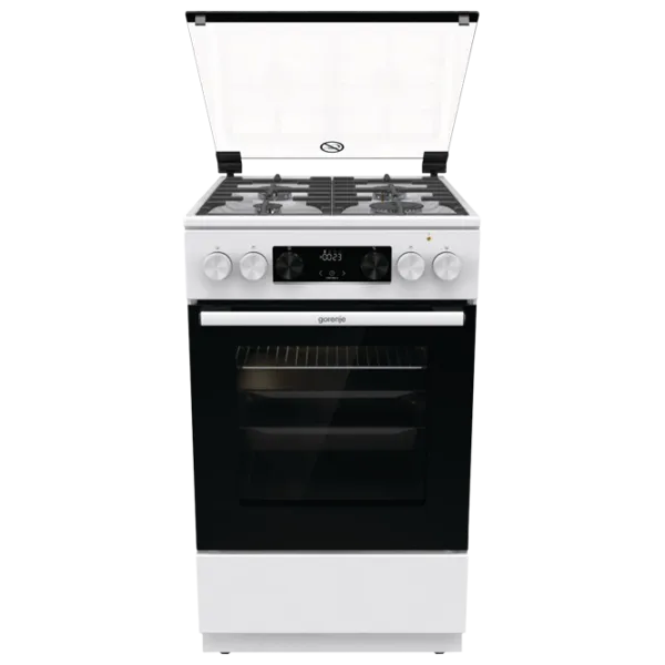 Aragaz Gorenje GK 5C61 WF Pe gaz/ White/ Black photo 1 Aragaz Gorenje GK 5C61 WF Pe gaz/ White/ Black photo 1