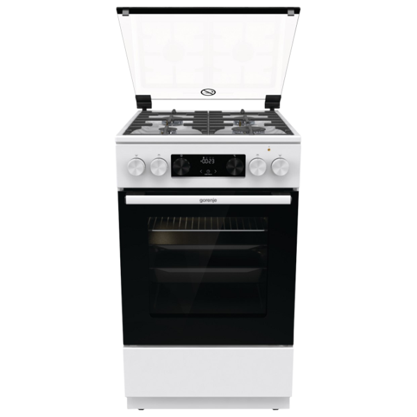 Aragaz Gorenje GK 5C61 WF Pe gaz/ White/ Black photo 1 Aragaz Gorenje GK 5C61 WF Pe gaz/ White/ Black photo 1