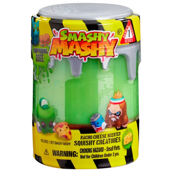 Jucărie de colecție Smashy Mashy Scented Squishy Creatures 5+/ Multicolor photo 1