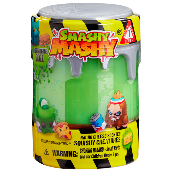 Jucărie de colecție Smashy Mashy Scented Squishy Creatures 5+/ Multicolor photo 1