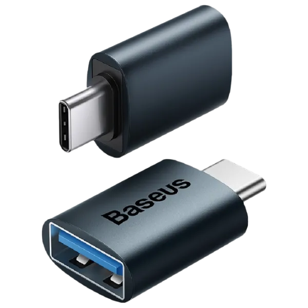 Адаптер Baseus ZJJQ000003 USB Type-C/ Черный photo 1