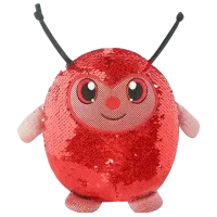 Мягкая игрушка Squeezamals Ladybug 3+/ Красный