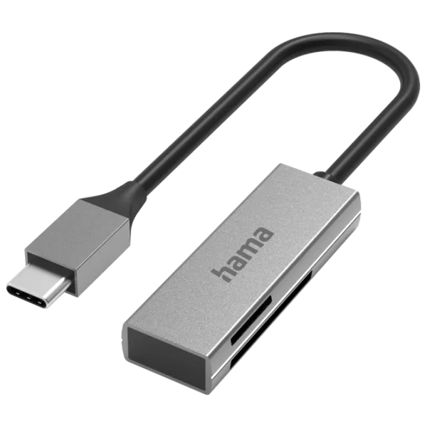 Карт-ридер Hama 200131 USB 3.0/ Серебристый photo 1