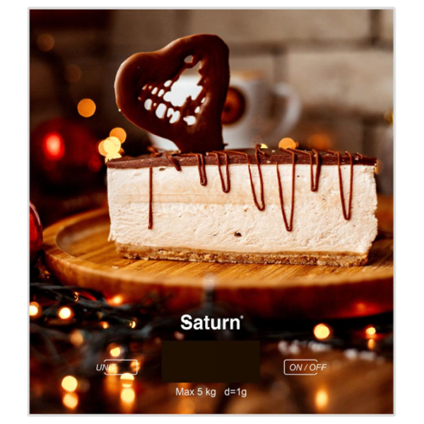 Cântar de bucătărie Saturn ST-KS7833 Brown photo 1
