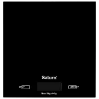 Кухонные весы Saturn ST-KS7810 Черный