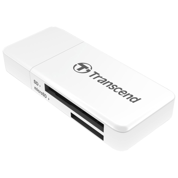 Карт-ридер Transcend TS-RDF5W USB 3.1 Gen 1/ Белый photo 1