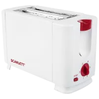 Toster Scarlett SC-TM11013 Mecanic/ 650 W/ White