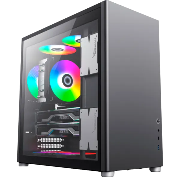 Carcasă Gamemax SPARK Pro Mid Tower / Black photo 1