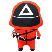 Jucărie moale Kawaii SQUID GAME 4+/ Red