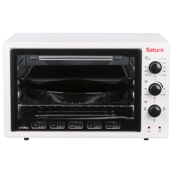 Cuptor electric Saturn ST-EC3801 42 l / 1500 W / White photo 1