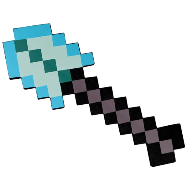 Jucărie Minecraft Minecraft Diamond Shovel 3+/ Blue photo 1
