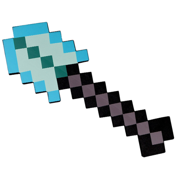 Jucărie Minecraft Minecraft Diamond Shovel 3+/ Blue photo 1