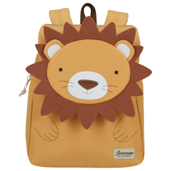 Ghiozdan pentru copii Samsonite Happy Sammies Eco Leul Lester S+ Yellow / Brown Yellow / 11l photo 1