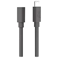 Cablu de date Logitech microUSB + microUSB 10 m/ Black
