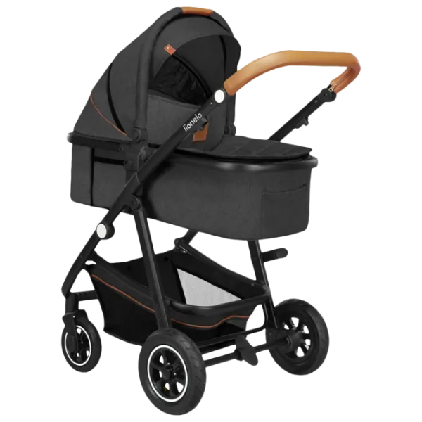Детская коляска Lionelo Amber 2 in 1 1000970-004/ Графитовый photo 1