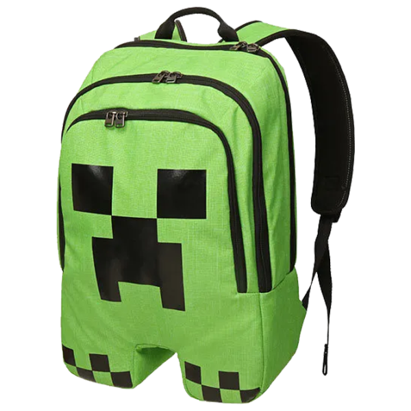 Рюкзак для детей Minecraft Creeper Зеленый  / Черный Зеленый / 20л photo 1
