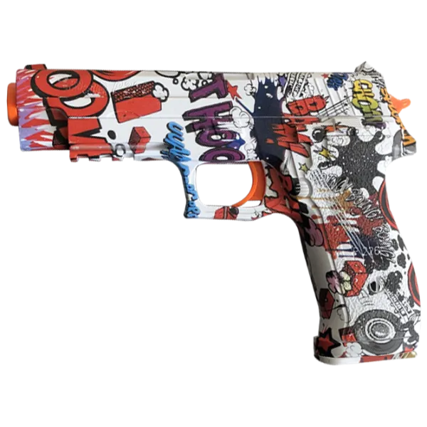 Pistol de jucărie Splatter Ball Gun ST620A 12+/ Bile gel/ White photo 1