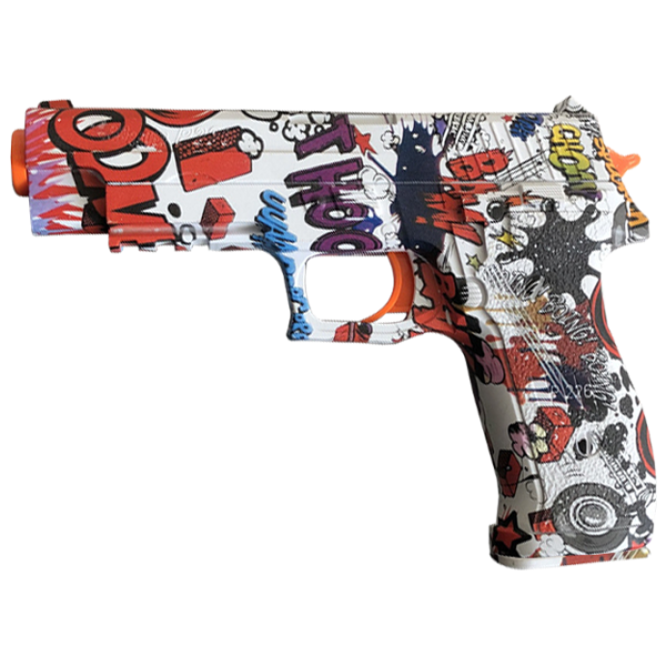Pistol de jucărie Splatter Ball Gun ST620A 12+/ Bile gel/ White photo 1