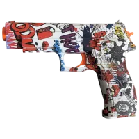 Pistol de jucărie Splatter Ball Gun ST620A 12+/ Bile gel/ White