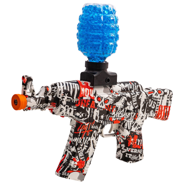 Pistol automat de jucărie Splatter Ball Gun AK-47 ST617A 12+/ Bile gel/ Red photo 1