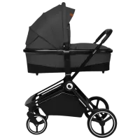 Детская коляска Lionelo Mika 3 in 1 29143-006/ Графитовый