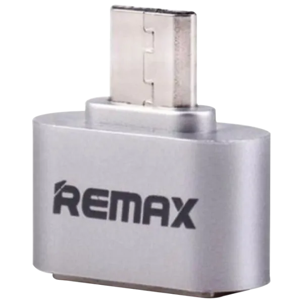 Adapter Remax RA-OTG Silver photo 1 Adapter Remax RA-OTG Silver photo 1
