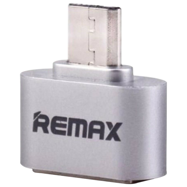 Adapter Remax RA-OTG Silver photo 1 Adapter Remax RA-OTG Silver photo 1