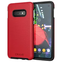 Чехол для смартфона Samsung Galaxy S10e CRAVE/ Back/ Поликарбонат/ Черный Красный