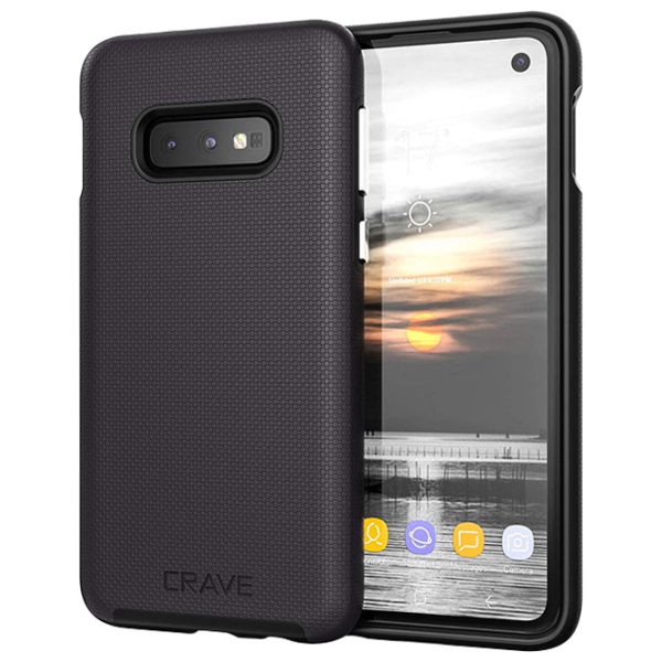 Чехол для смартфона Samsung Galaxy S10e CRAVE/ Back/ Поликарбонат/ Черный photo 1