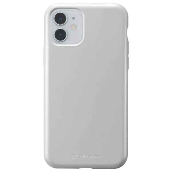Husă pentru smartphone Apple iPhone 11 Cellularline/ Back/ TPU/ Glitter Gray photo 1