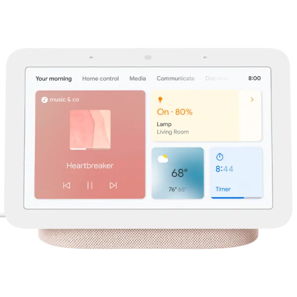 Boxă smart Google Nest Hub (2nd Gen) Sand photo 1