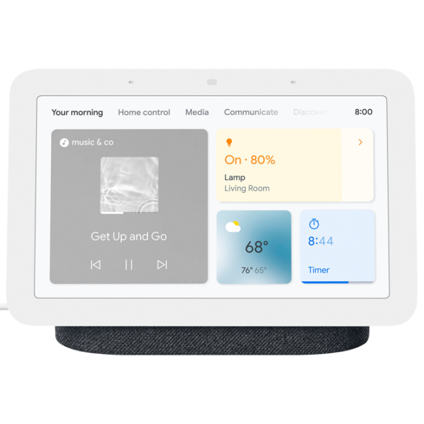 Boxă smart Google Nest Hub (2nd Gen) Black photo 1