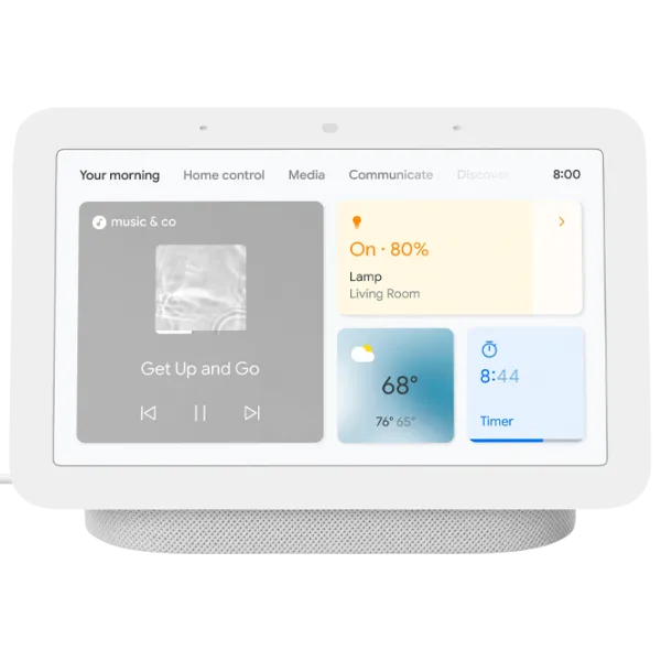 Boxă smart Google Nest Hub (2nd Gen) Silver photo 1