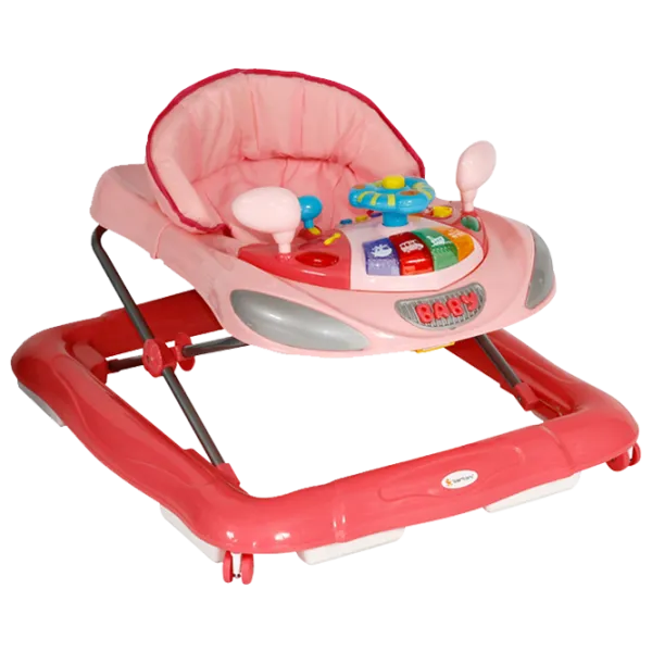 Ходунки Lorelli Baby Walker W1224CE (10120220906) Классический/ Розовый photo 1 Ходунки Lorelli Baby Walker W1224CE (10120220906) Классический/ Розовый photo 1