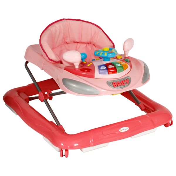 Ходунки Lorelli Baby Walker W1224CE (10120220906) Классический/ Розовый photo 1 Ходунки Lorelli Baby Walker W1224CE (10120220906) Классический/ Розовый photo 1