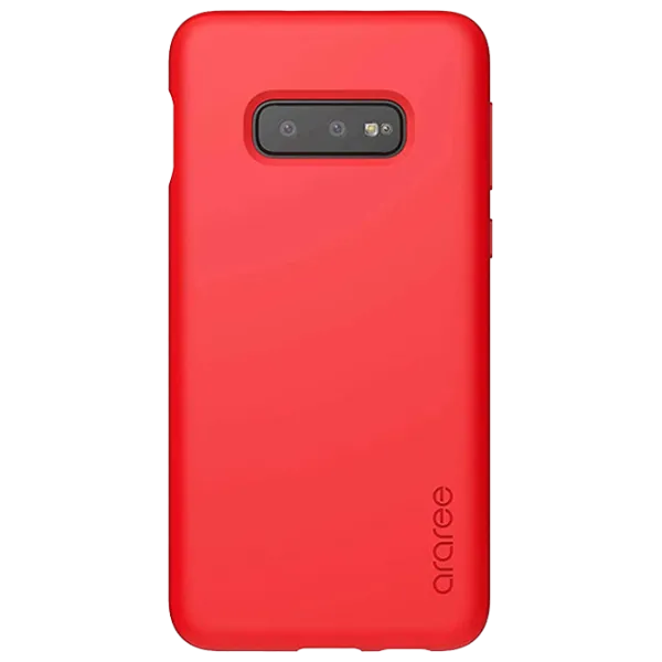 Чехол для смартфона Samsung Galaxy S10e Araree/ Back/ TPU/ Tangerine Красный photo 1 Чехол для смартфона Samsung Galaxy S10e Araree/ Back/ TPU/ Tangerine Красный photo 1