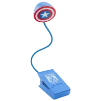 Настольная лампа фан Paladone Captain America Book Light Синий