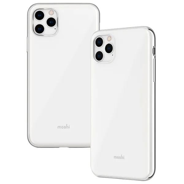 Чехол для смартфона Apple iPhone 11 Pro Max Moshi/ Back/ PU/ Белый photo 1 Чехол для смартфона Apple iPhone 11 Pro Max Moshi/ Back/ PU/ Белый photo 1