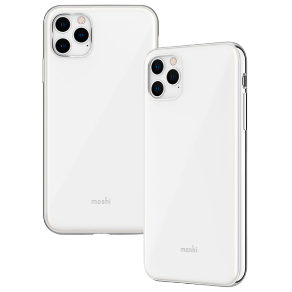 Чехол для смартфона Apple iPhone 11 Pro Max Moshi/ Back/ PU/ Белый photo 1 Чехол для смартфона Apple iPhone 11 Pro Max Moshi/ Back/ PU/ Белый photo 1