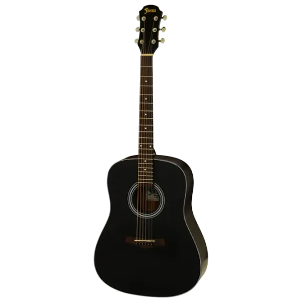 Акустическая гитара Fiesta FST-D65 4/ 4, Dreadnought, Черный photo 1
