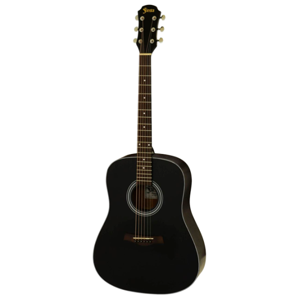 Акустическая гитара Fiesta FST-D65 4/ 4, Dreadnought, Черный photo 1