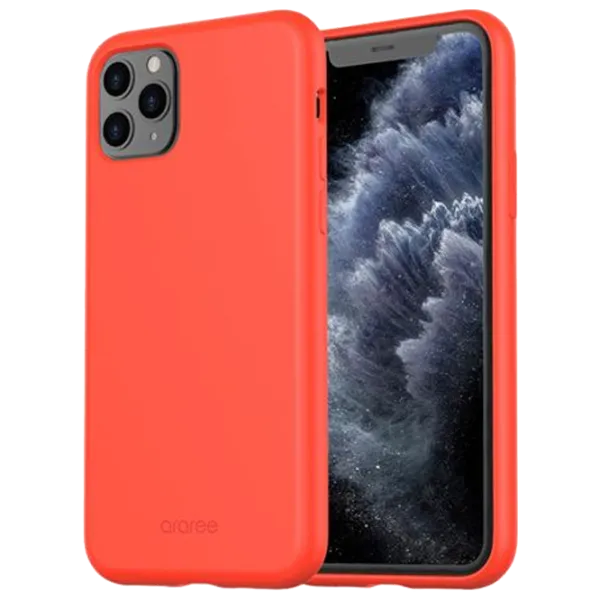 Чехол для смартфона Apple iPhone 11 Pro Max Araree/ Back/ TPU/ Красный photo 1 Чехол для смартфона Apple iPhone 11 Pro Max Araree/ Back/ TPU/ Красный photo 1